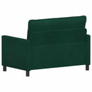 Sofa Mørkegrøn 126 x 81 x 87,5 cm