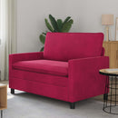 Sofa Vinrød 126 x 81 x 87,5 cm Fløjl