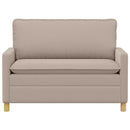 Sofa Lysegrå 126 x 81 x 87,5 cm Stof