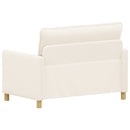 Sofa Cremefarvet 126 x 81 x 87,5 cm Stof