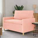 Sofa Lyserød 126 x 81 x 87,5 cm Stof