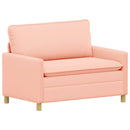 Sofa Lyserød 126 x 81 x 87,5 cm Stof