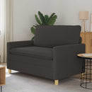 Sofa Mørkegrå 126 x 81 x 87,5 cm Stof