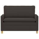Sofa Mørkegrå 126 x 81 x 87,5 cm Stof