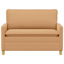 Sofa Beige 126 x 81 x 87,5 cm Stof