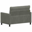 Sofa Lysegrå 126 x 81 x 87,5 cm Stof