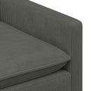 Sofa Mørkegrå 126 x 81 x 87,5 cm Stof