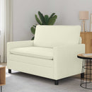Sofa Cremefarvet 126 x 81 x 87,5 cm Stof