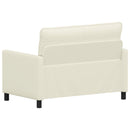 Sofa Cremefarvet 126 x 81 x 87,5 cm Stof