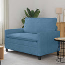 Sofa Blå 126 x 81 x 87,5 cm Stof