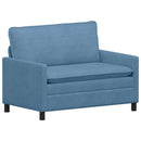 Sofa Blå 126 x 81 x 87,5 cm Stof