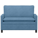 Sofa Blå 126 x 81 x 87,5 cm Stof