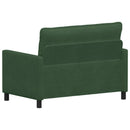Sofa Jungle Grøn 126 x 81 x 87,5 cm Stof