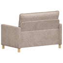 Sofa Beige 126 x 81 x 87,5 cm Polyester