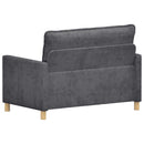 Sofa Mørkegrå 126 x 81 x 87,5 cm Polyester