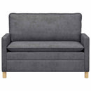 Sofa Mørkegrå 126 x 81 x 87,5 cm Polyester