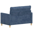 Sofa Blå 126 x 81 x 87,5 cm Polyester
