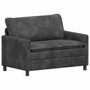 Sofa Mørkegrå 126 x 81 x 87,5 cm Polyester