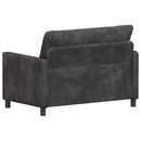 Sofa Mørkegrå 126 x 81 x 87,5 cm Polyester