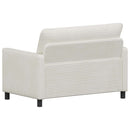 Sofa Cremefarvet 126 x 81 x 87,5 cm Polyester