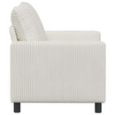 Sofa Cremefarvet 126 x 81 x 87,5 cm Polyester