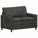 Sofa Antracit 126 x 81 x 87,5 cm Polyester