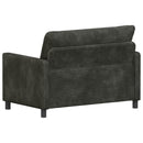 Sofa Antracit 126 x 81 x 87,5 cm Polyester