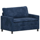 Sofa Mørkeblå 126 x 81 x 87,5 cm Polyester