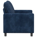 Sofa Mørkeblå 126 x 81 x 87,5 cm Polyester