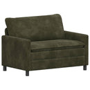 Sofa Grøn 126 x 81 x 87,5 cm Polyester