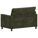 Sofa Grøn 126 x 81 x 87,5 cm Polyester