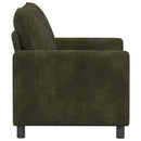 Sofa Grøn 126 x 81 x 87,5 cm Polyester