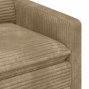 Sofa Gråbrun 126 x 81 x 87,5 cm Polyester