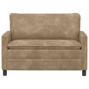 Sofa Gråbrun 126 x 81 x 87,5 cm Polyester