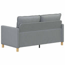 Sofa Lysegrå 156 x 81 x 87,5 cm Stof