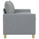 Sofa Lysegrå 156 x 81 x 87,5 cm Stof