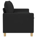 Sofa Sort 156 x 81 x 87,5 cm Stof