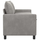 Sofa Lysegrå 156 x 81 x 87,5 cm Fløjl