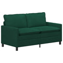 Sofa Mørkegrøn 156 x 81 x 87,5 cm Fløjl