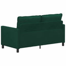 Sofa Mørkegrøn 156 x 81 x 87,5 cm Fløjl