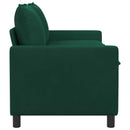 Sofa Mørkegrøn 156 x 81 x 87,5 cm Fløjl