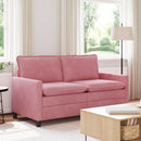Sofa Lyserød 156 x 81 x 87,5 cm Fløjl