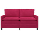 Sofa Vinrød 156 x 81 x 87,5 cm Fløjl