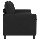 Sofa Sort 156 x 81 x 87,5 cm Fløjl