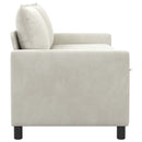Sofa Cremefarvet 156 x 81 x 87,5 cm Fløjl