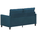 Sofa Blå 156 x 81 x 87,5 cm Fløjl