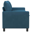 Sofa Blå 156 x 81 x 87,5 cm Fløjl