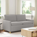 Sofa Lysegrå 156 x 81 x 87,5 cm Stof