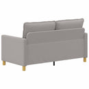 Sofa Lysegrå 156 x 81 x 87,5 cm Stof