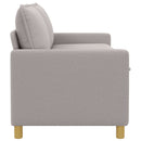 Sofa Lysegrå 156 x 81 x 87,5 cm Stof
